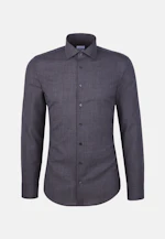X-Slim Business shirt Uni in Grey |  Seidensticker Onlineshop