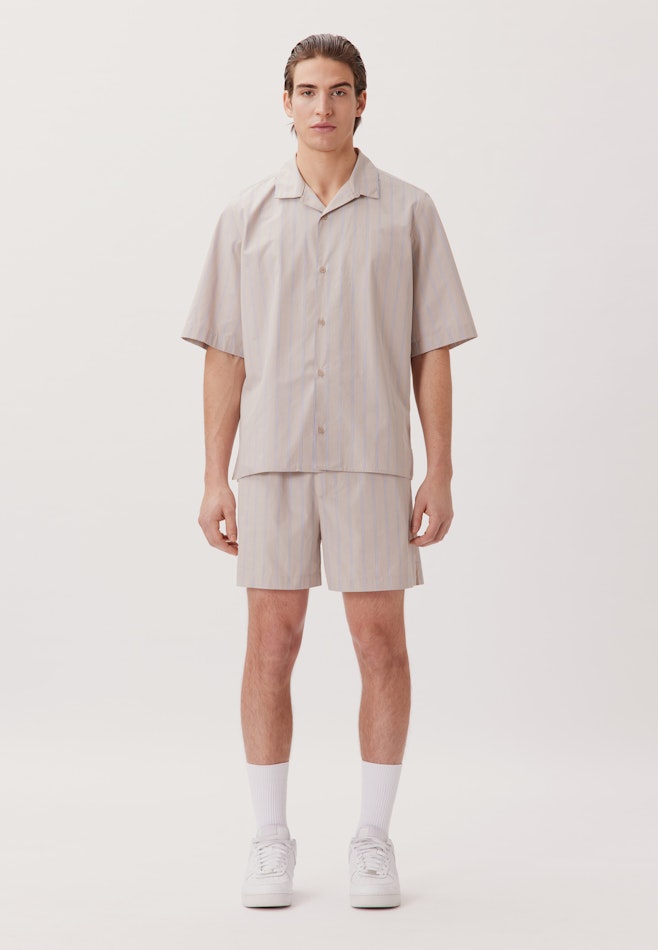 Regular Casual Hemd Streifen in Braun | Seidensticker Onlineshop