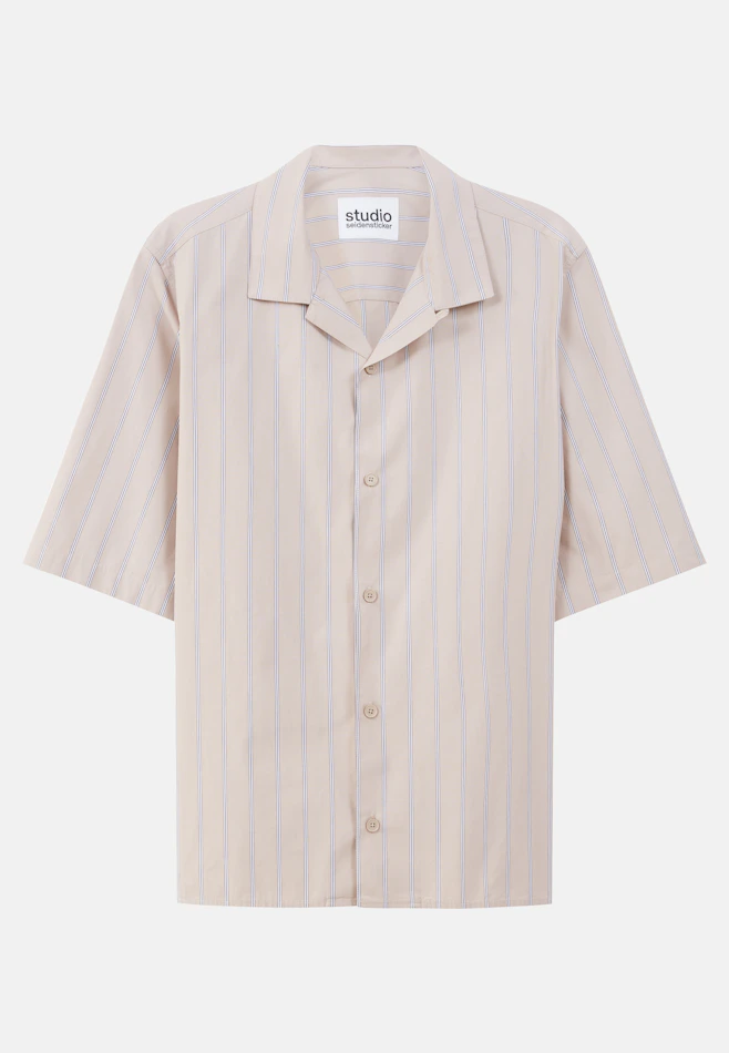 Regular Casual shirt Stripe in Brown | Seidensticker online shop