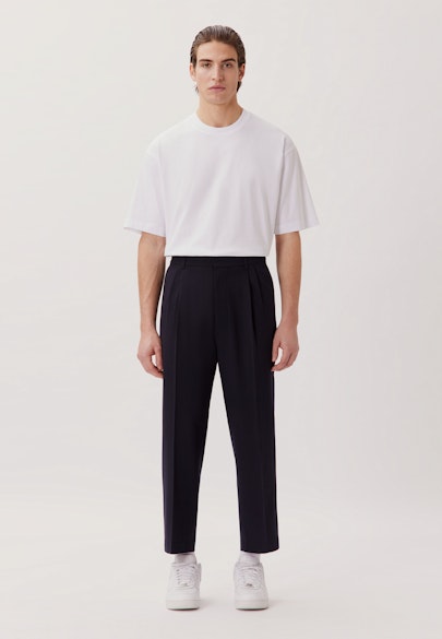 Regular Chino Uni in Bleu Foncé |  Seidensticker Onlineshop