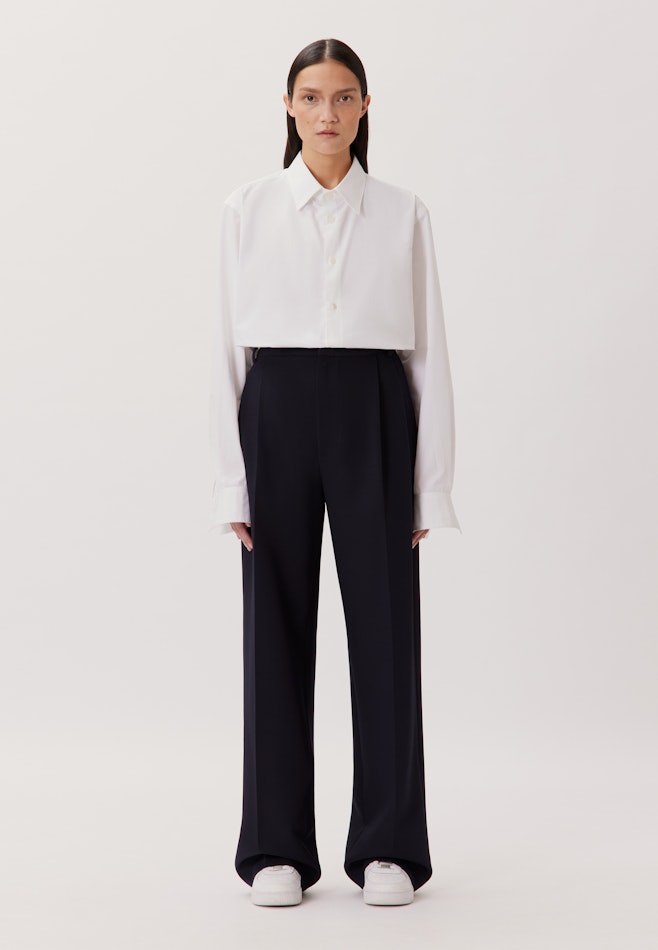 Regular Casual Hemd Uni in Weiß | Seidensticker Onlineshop