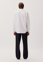 Regular Chemise décontractée Uni in Blanc |  Seidensticker Onlineshop