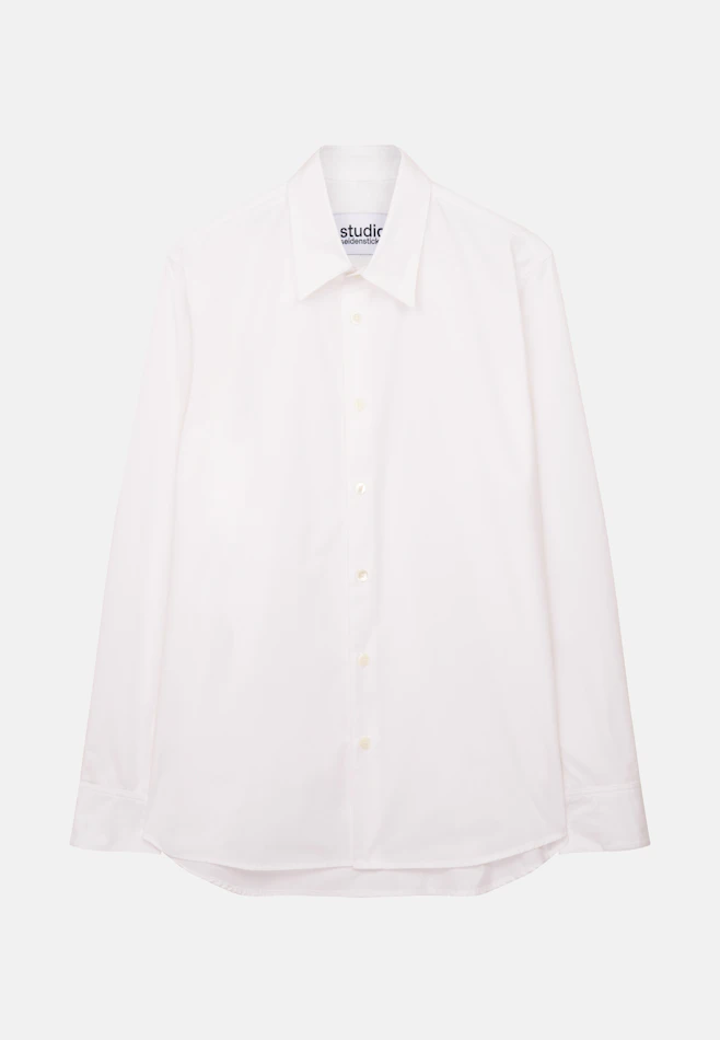 Regular Casual Hemd Uni in Weiß | Seidensticker Onlineshop