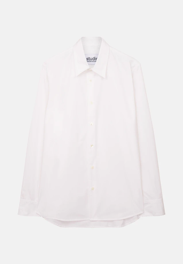 Regular Casual Hemd Uni in Weiß |  Seidensticker Onlineshop