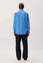 Regular Casual Hemd Uni in Mittelblau |  Seidensticker Onlineshop