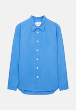 Regular Casual Hemd Uni in Mittelblau |  Seidensticker Onlineshop