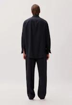 Oversized Casual Hemd Uni in Dunkelblau |  Seidensticker Onlineshop
