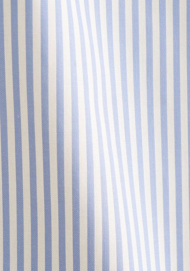 X-Slim Business Hemd Gestreift in Mittelblau | Seidensticker Onlineshop