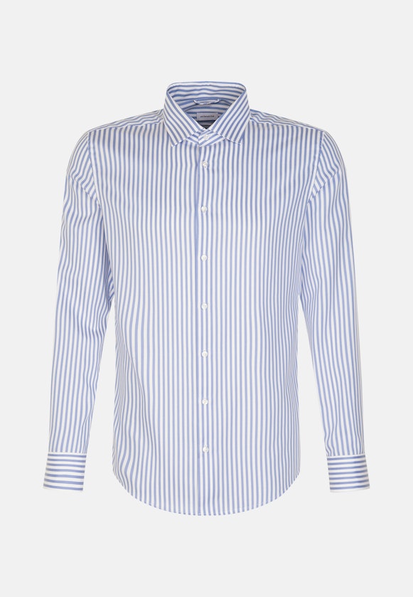X-Slim Chemise d'affaires Rayures in Bleu Moyen |  Seidensticker Onlineshop