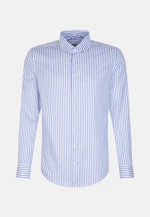 X-Slim Business shirt Stripes in Mittelblau |  Seidensticker Onlineshop