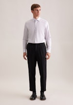 X-Slim Business Hemd Gestreift in Grau |  Seidensticker Onlineshop