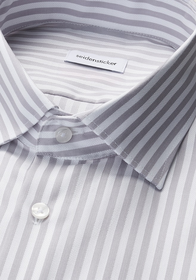 X-Slim Chemise d'affaires Rayures dans Gris | Boutique en ligne Seidensticker