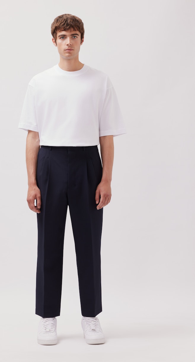 Regular Chino Uni in Dunkelblau | Seidensticker Onlineshop