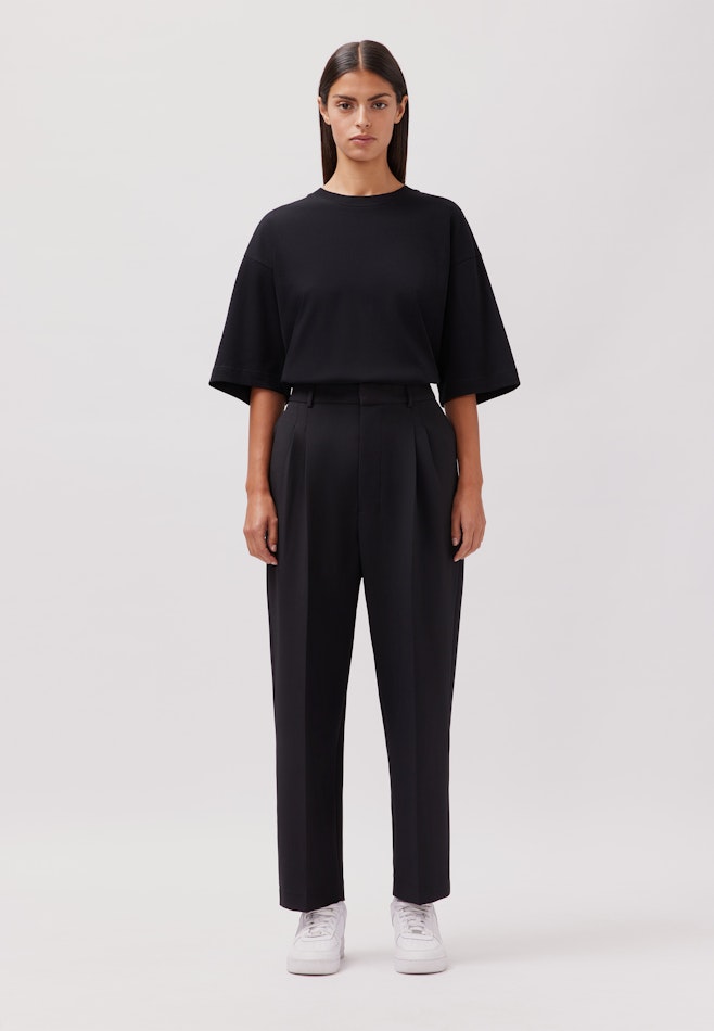 Regular Chino Uni dans Noir | Boutique en ligne Seidensticker