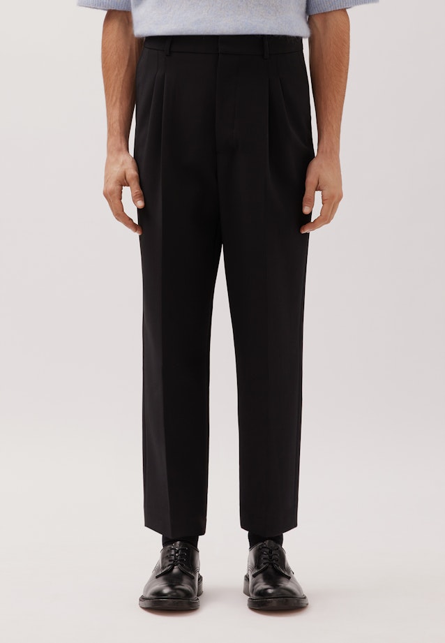 Regular Chino Uni in Schwarz |  Seidensticker Onlineshop