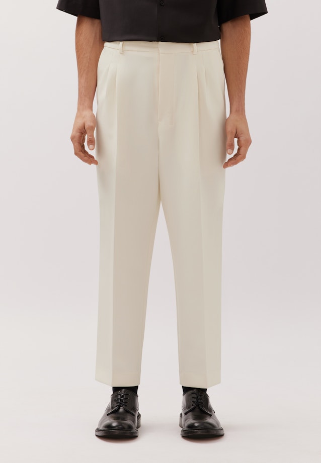 Regular Chino Uni in Ecru |  Seidensticker Onlineshop