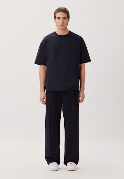 T-Shirt Uni in Dunkelblau |  Seidensticker Onlineshop