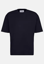 T-Shirt Uni in Dunkelblau |  Seidensticker Onlineshop