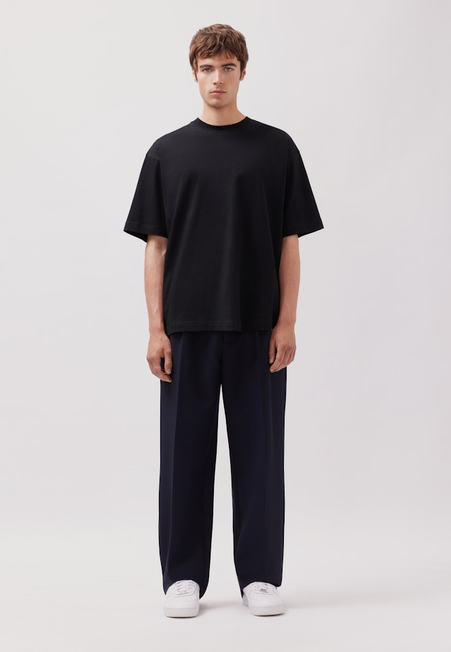 T-Shirt Uni in Schwarz | Seidensticker Onlineshop