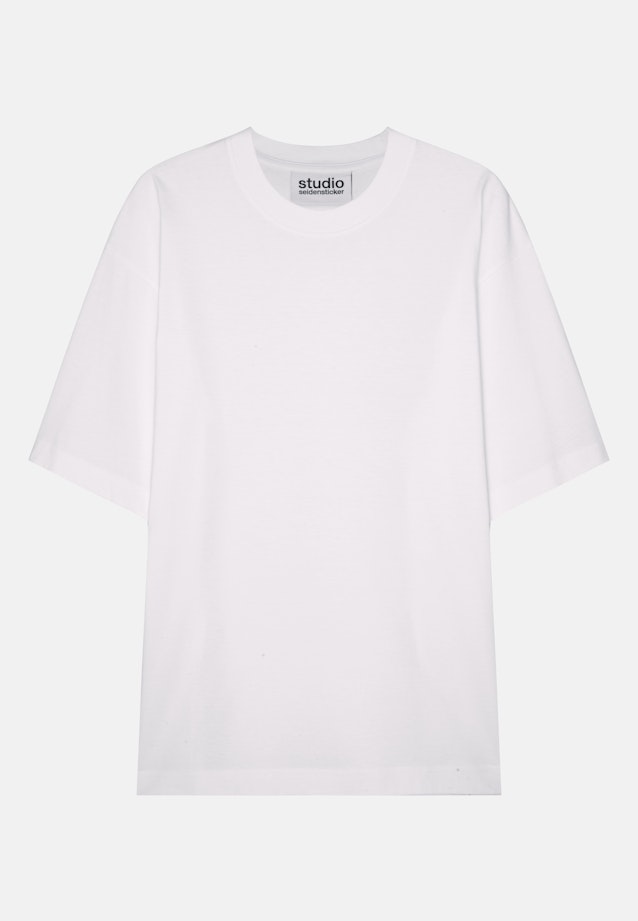 T-Shirt Uni in Weiß |  Seidensticker Onlineshop