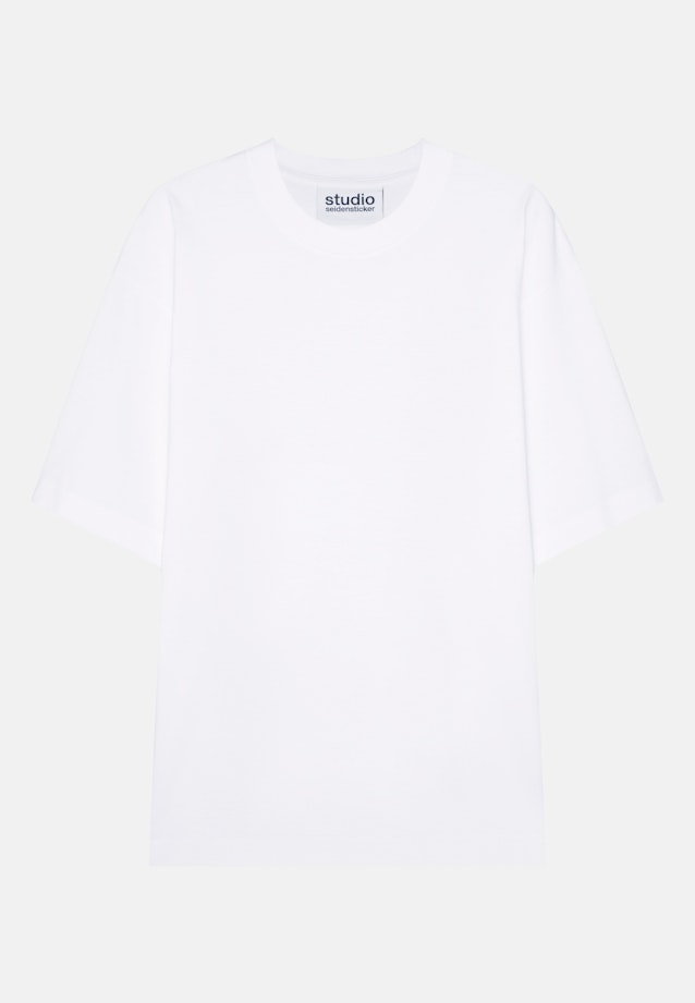 T-shirt Uni in Weiß |  Seidensticker Onlineshop