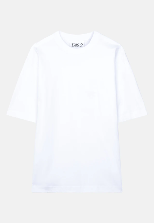T-Shirt Uni in Weiß |  Seidensticker Onlineshop
