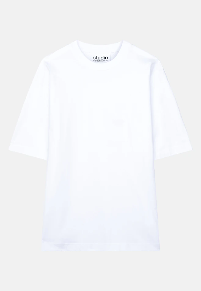 T-Shirt Uni in Weiß | Seidensticker Onlineshop