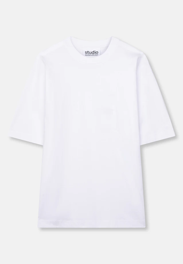 T-Shirt Uni in Weiß |  Seidensticker Onlineshop