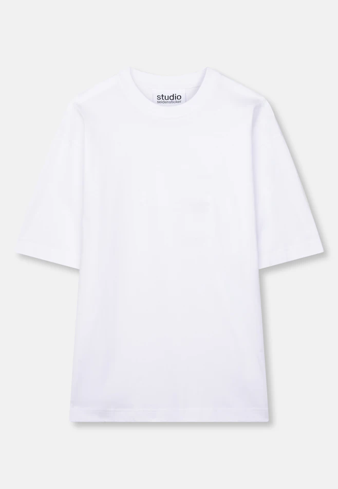 T-Shirt Uni in Weiß | Seidensticker Onlineshop