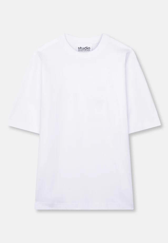 T-shirt Uni in Weiß |  Seidensticker Onlineshop