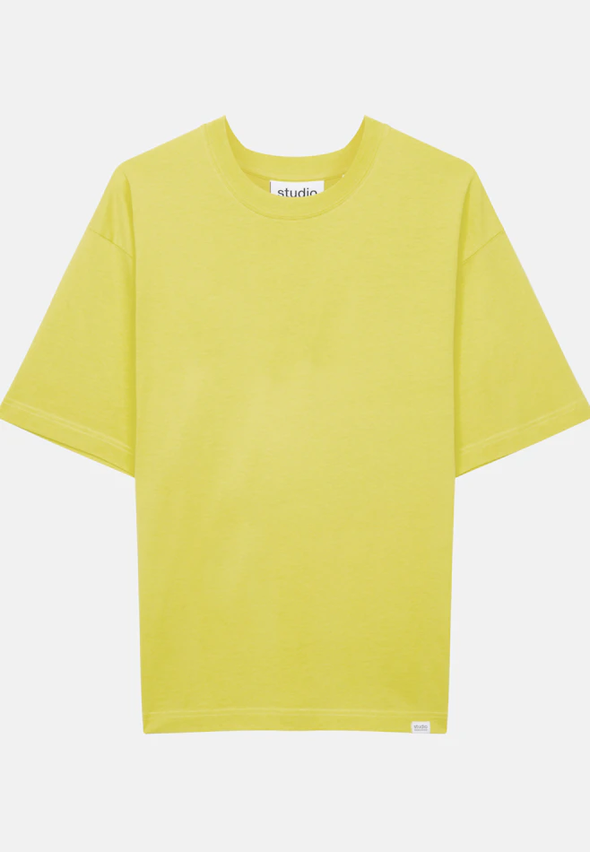 T-shirt Uni in Yellow | Seidensticker online shop