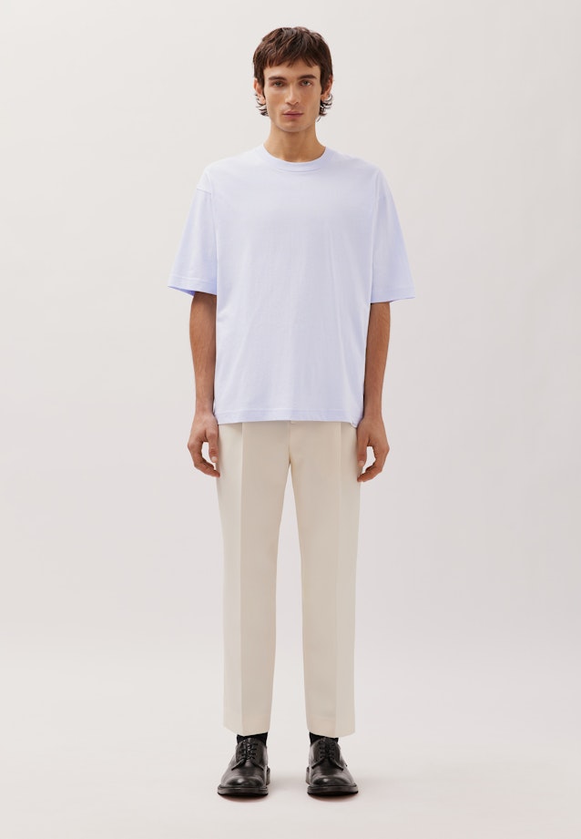 T-shirt Uni in Bleu Clair |  Seidensticker Onlineshop