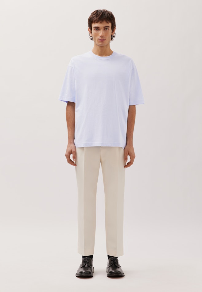 T-shirt Uni dans Bleu Clair | Boutique en ligne Seidensticker