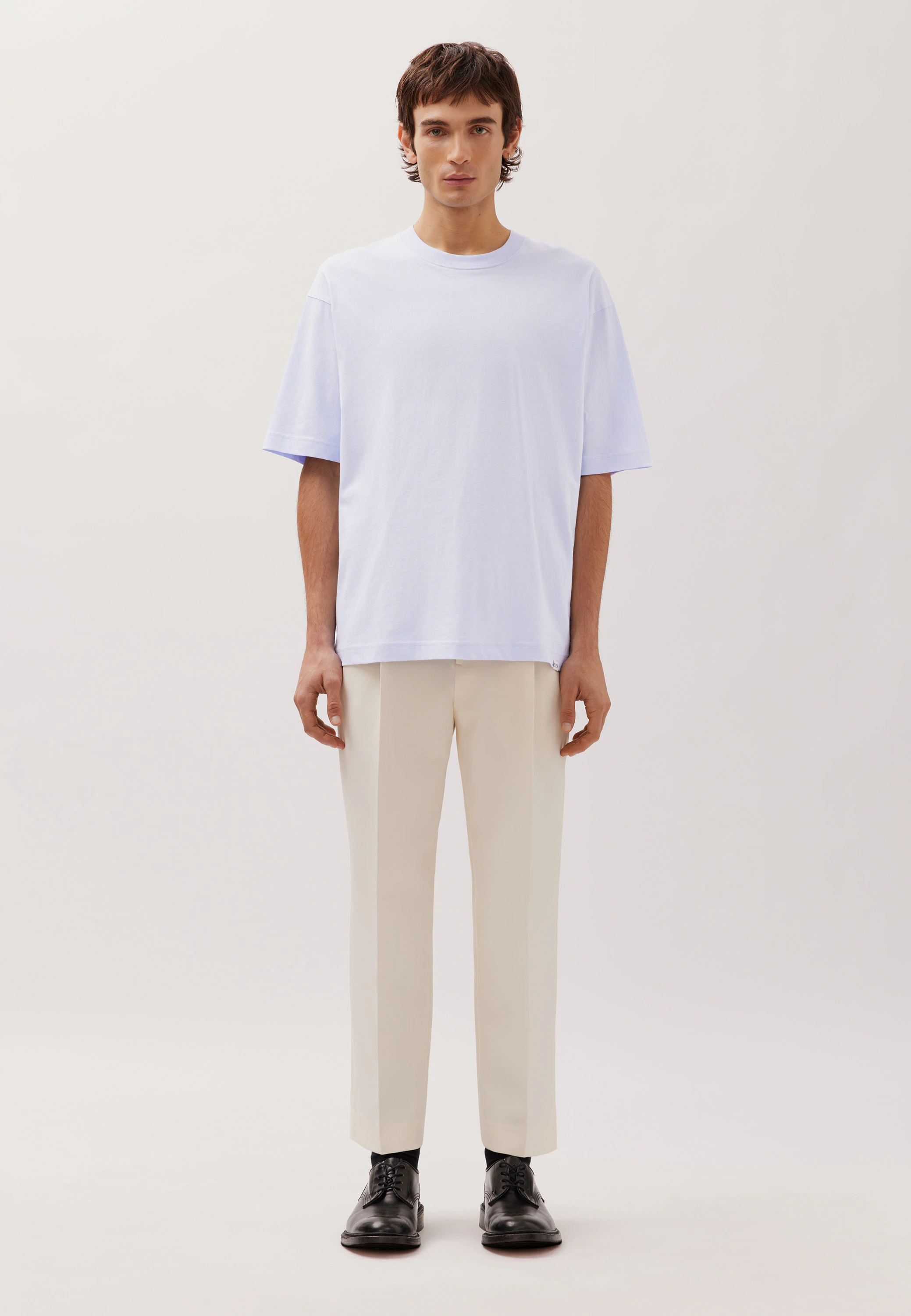 T-Shirt Uni Blau