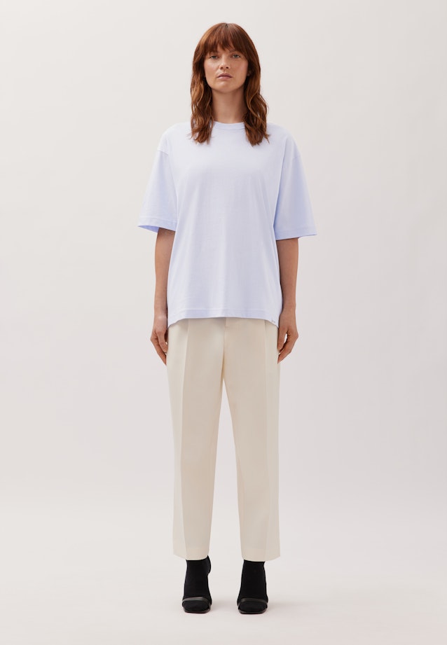 T-shirt Uni in Bleu Clair |  Seidensticker Onlineshop