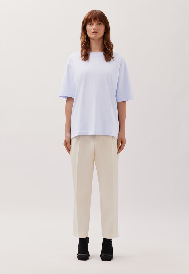 T-shirt Uni dans Bleu Clair | Boutique en ligne Seidensticker