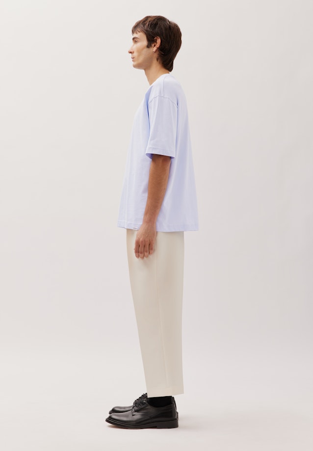 T-shirt Uni in Bleu Clair |  Seidensticker Onlineshop