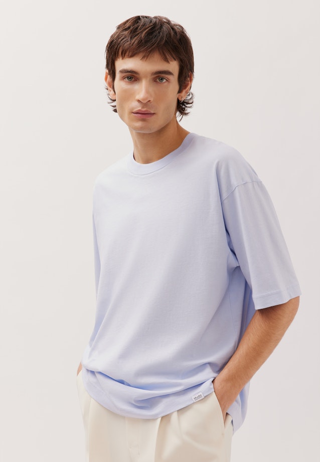 T-shirt Uni in Bleu Clair |  Seidensticker Onlineshop