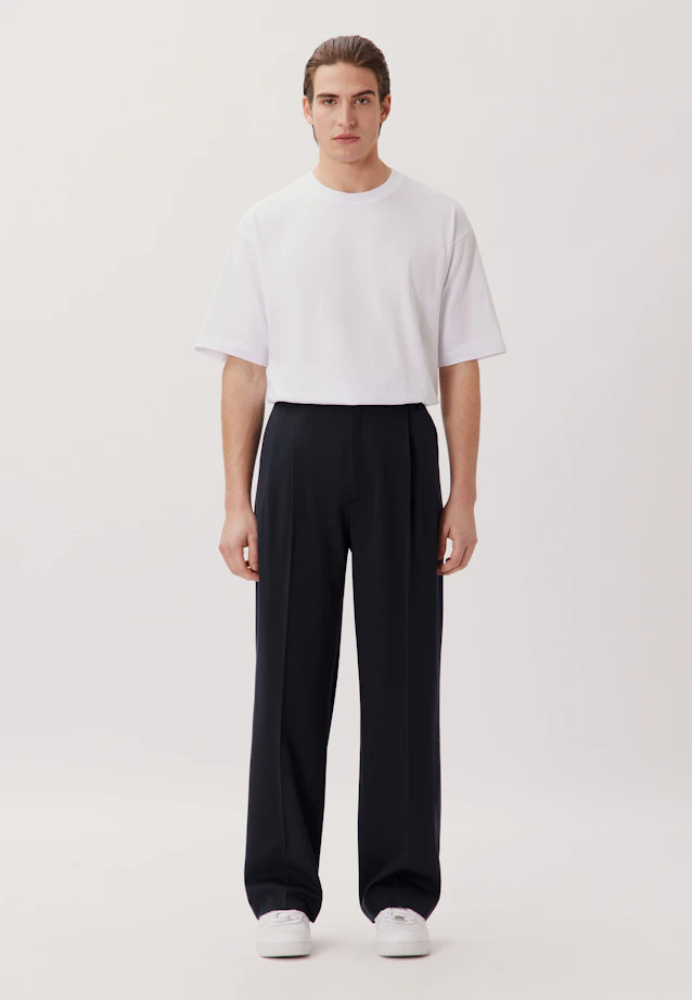 Oversized Suit Pants Uni in Dunkelblau |  Seidensticker Onlineshop