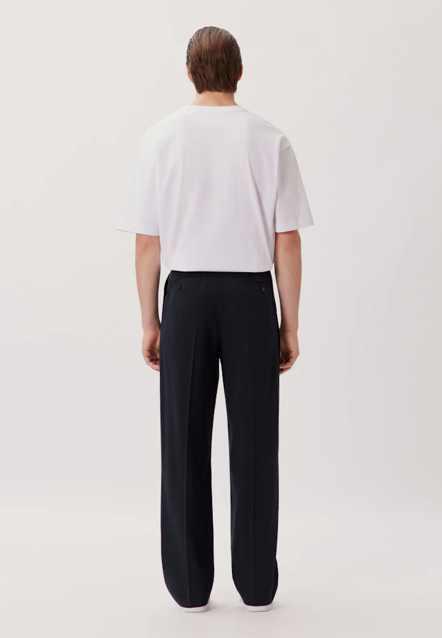 Oversized Suit Pants Uni in Dunkelblau |  Seidensticker Onlineshop