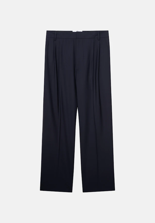 Oversized Suit Pants Uni in Dunkelblau |  Seidensticker Onlineshop