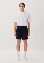 Shorts with pleats in Dark Blue |  Seidensticker Onlineshop
