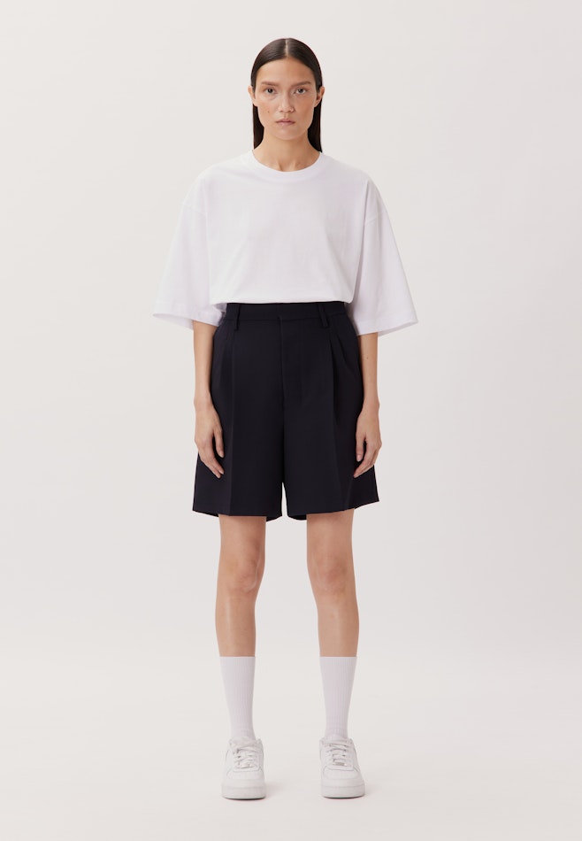 Regular Shorts Uni dans Bleu Foncé | Boutique en ligne Seidensticker