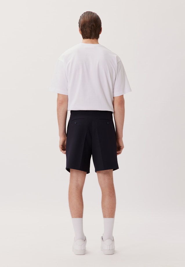 Regular Shorts Uni in Dunkelblau |  Seidensticker Onlineshop