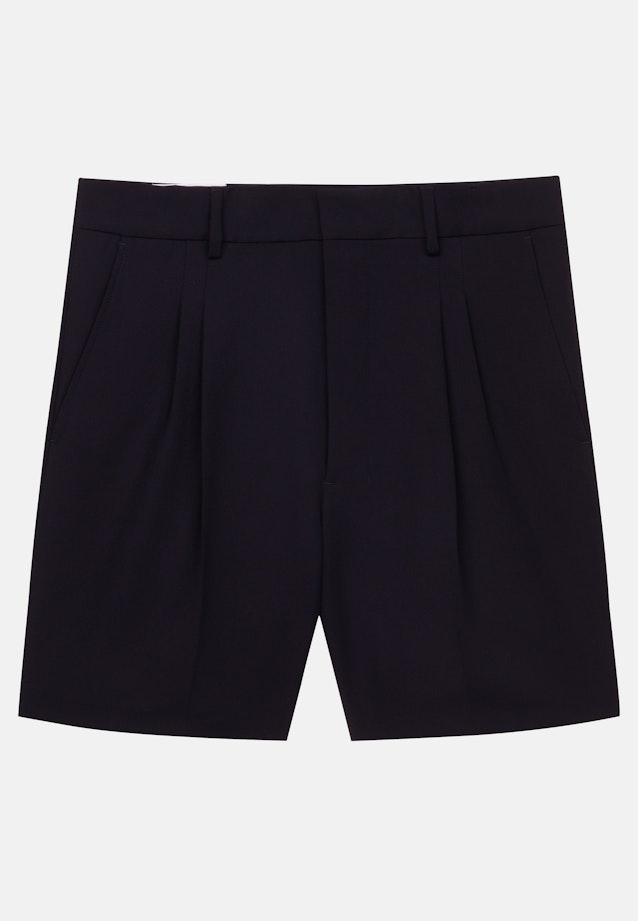 Regular Shorts Uni in Dunkelblau |  Seidensticker Onlineshop
