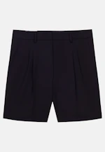Shorts with pleats in Dark Blue |  Seidensticker Onlineshop