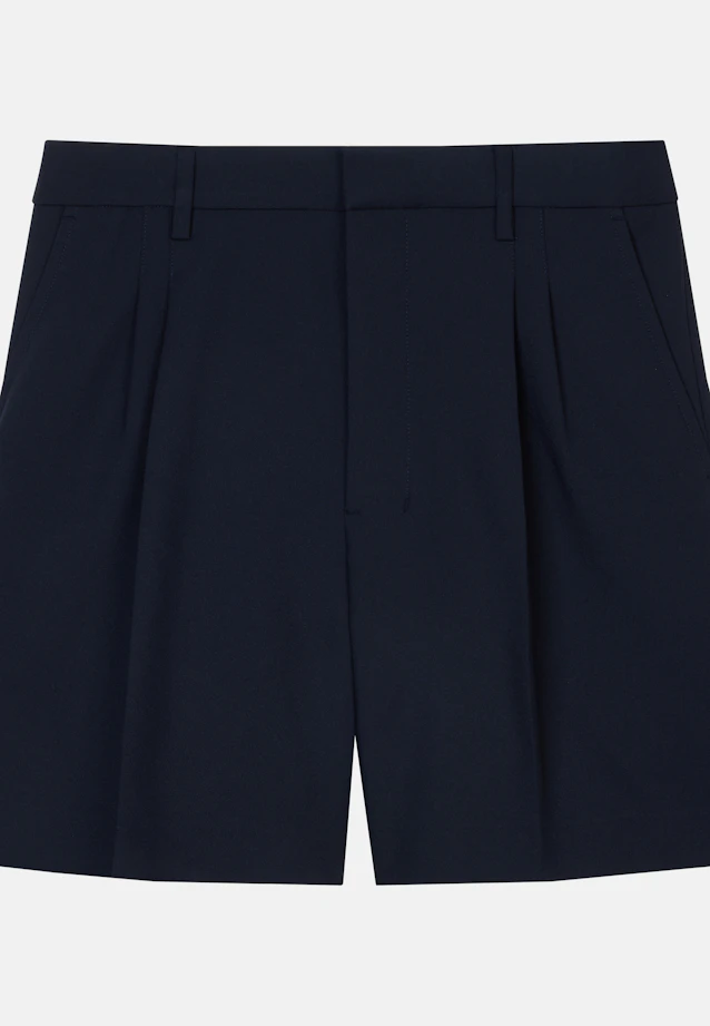 Shorts plissés in Bleu Foncé |  Seidensticker Onlineshop