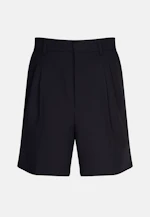 Shorts with pleats in Dark Blue |  Seidensticker Onlineshop