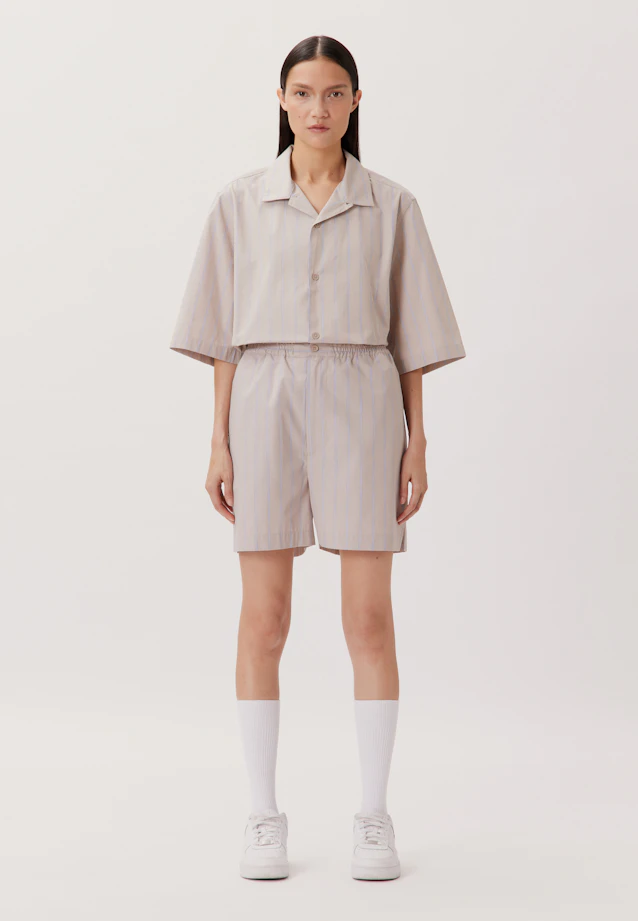 Regular Shorts Streifen in Braun |  Seidensticker Onlineshop