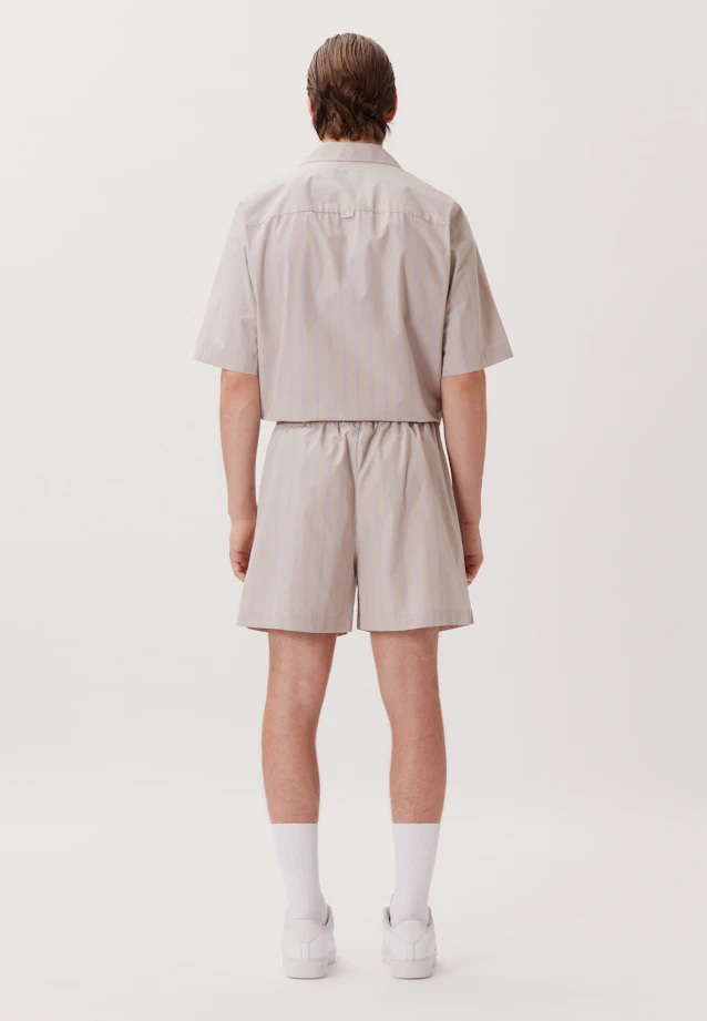 Regular Shorts Streifen in Braun |  Seidensticker Onlineshop